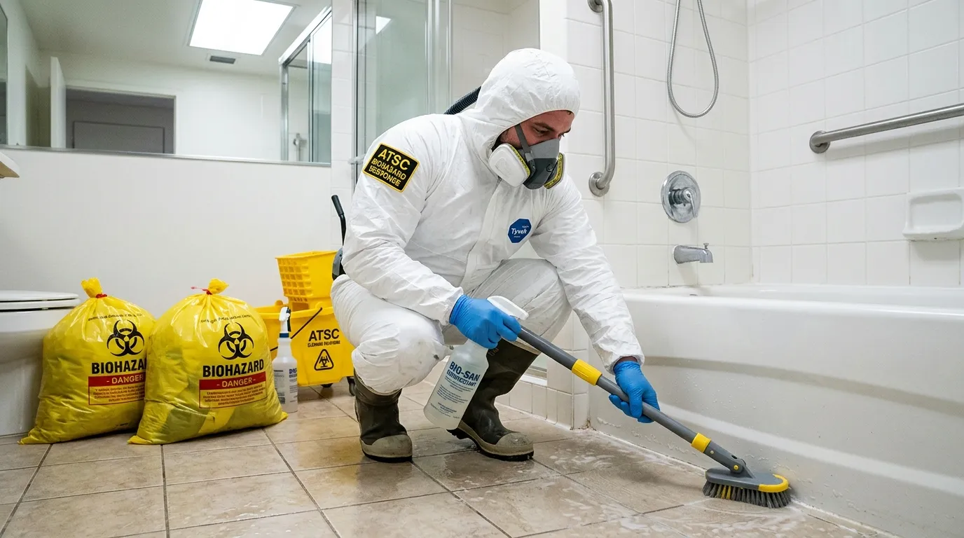 Decontamination equipment deployed for Blood Cleanup in Parma